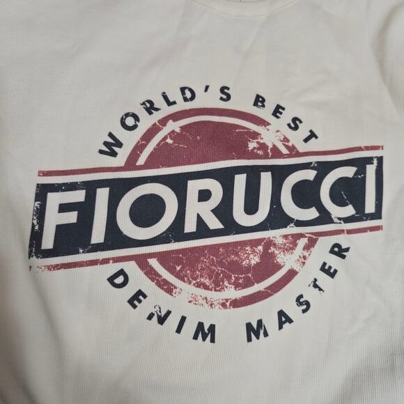 Fiorucci Men's Graphic Print Crew Neck Long-Sleeve T-Shirt XL - Picture 7 of 9